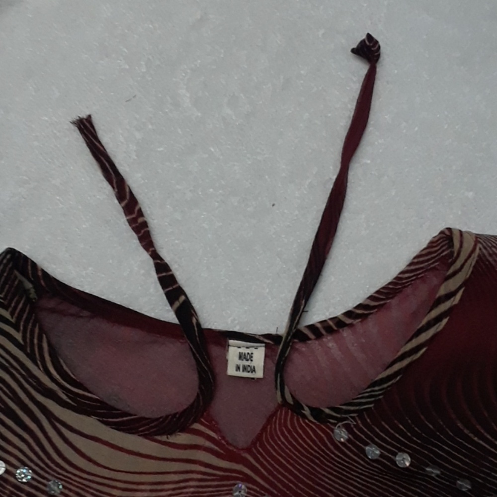 Asymmetrical Sequin Tunic - image 5